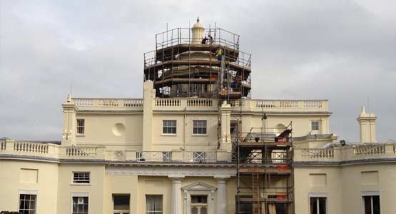 Refurbishment of the Cupola at Stoke Park Country Club Hotel